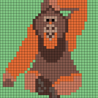 Orangutan Emoji Clip Art.png