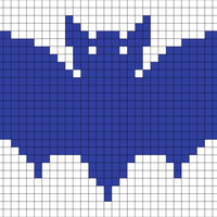 Copy of Copy of Bat wrap filet-crochet-patterns.com