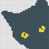 gato asomado