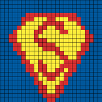 Supermann sokk