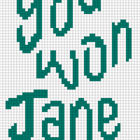 Copy of You won Jane