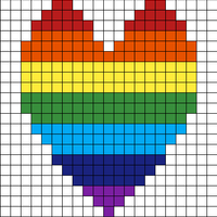 rainbow heart