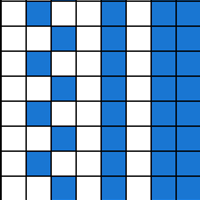 8 Stitch pattern