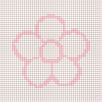 Pink Smiley Flower Sticker by hollyxue.jpeg