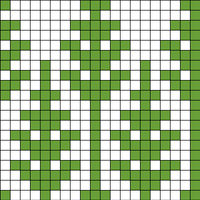 Winter's Tale tree pattern