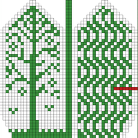 Mitten tree rib
