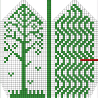 Mitten tree rib L