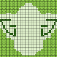 Baby Yoda knit symbols
