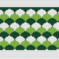 Green scallops