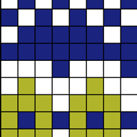 Copy of Fair Isle Mitts Chart B