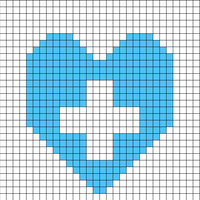bunny sweater with medic heart
