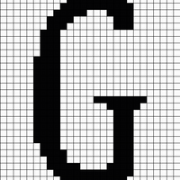 Letter G  27s X 32r