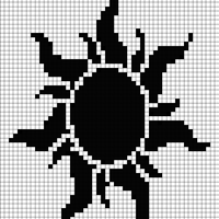 Use this one Tangled Sun