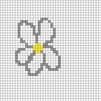asymmetric flower