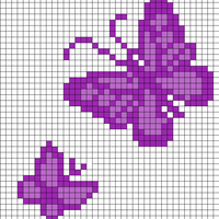 butterfly tapestry