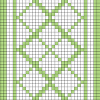 Zigzag Diamonds