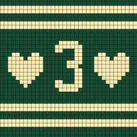 threes scarf