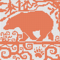 Copy of Copy of Bear (WitchWolfWeb Creations pattern)