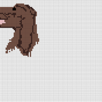 Irish setter dog pattern