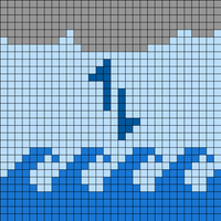 Expanse between waters