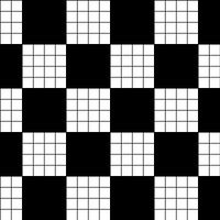 Checkered Cosmeticbag