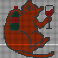 Drunk cat