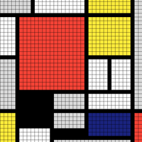 Piet Mondrian - Composition II