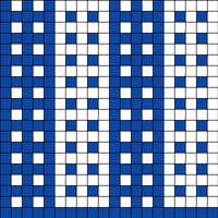 mosaic vertical stripe