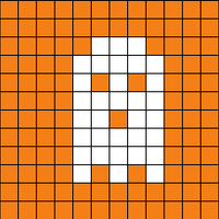 ghosty pumpkin spice beanie