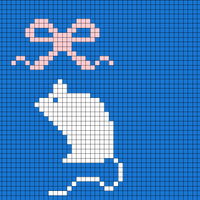 mouse bow medium bag
