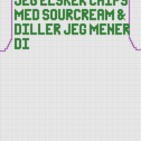 Chips med sourcream