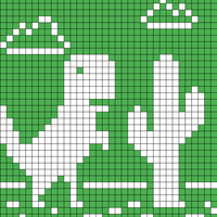 Dinosaur Jumping