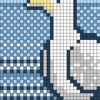My Danish Seagull knitting chart pattern vanter strikke mønster