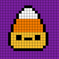 Candy Corn Coaster