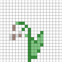 Copy of minecraft flower