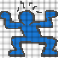 blue guy