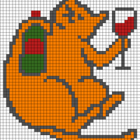 drunk cat