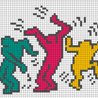 three dancin