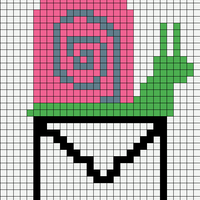 Flat snail icon.png