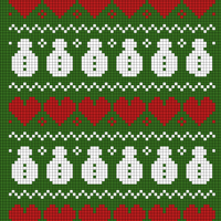 Snowman pillow