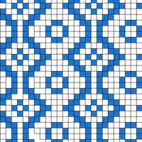 Blue & White Hat