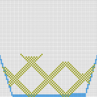 Moss Stitch Diamond Jumper