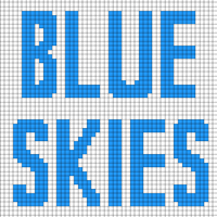Blue skies