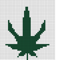 Weed dish cloth