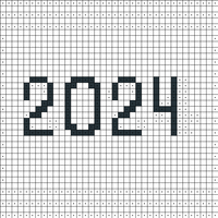 Copy of 2024 temperature blanket