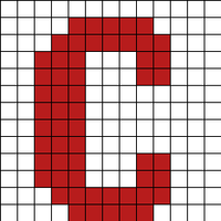 C for Christmas Bunting 