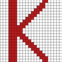 Letter K
