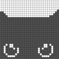 peeking cat