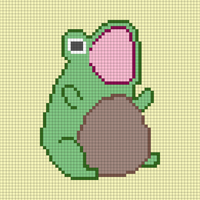 Cute Frog Screaming