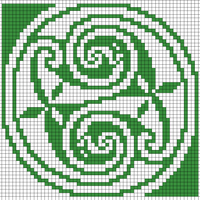 Celtic charted design #204